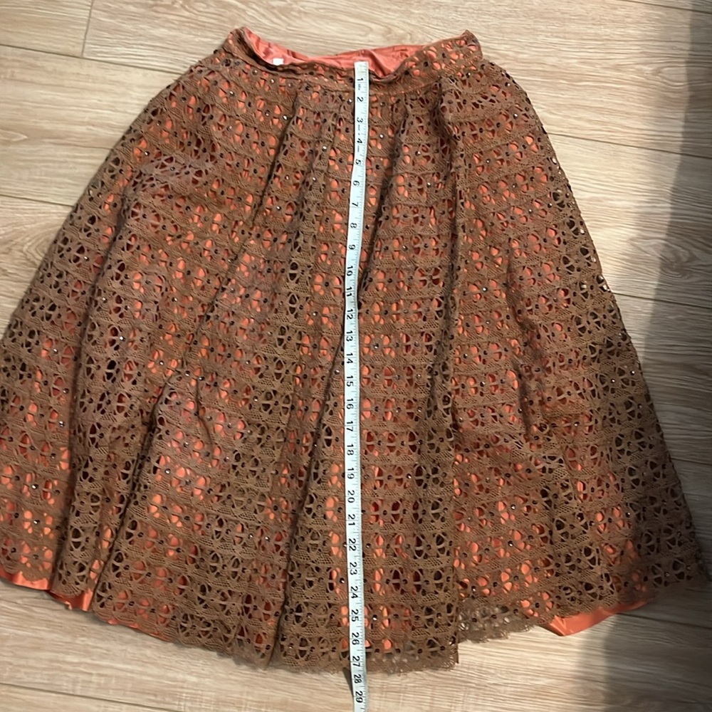 Vintage 1950s 2 piece lace skirt set - Picture 11 of 14